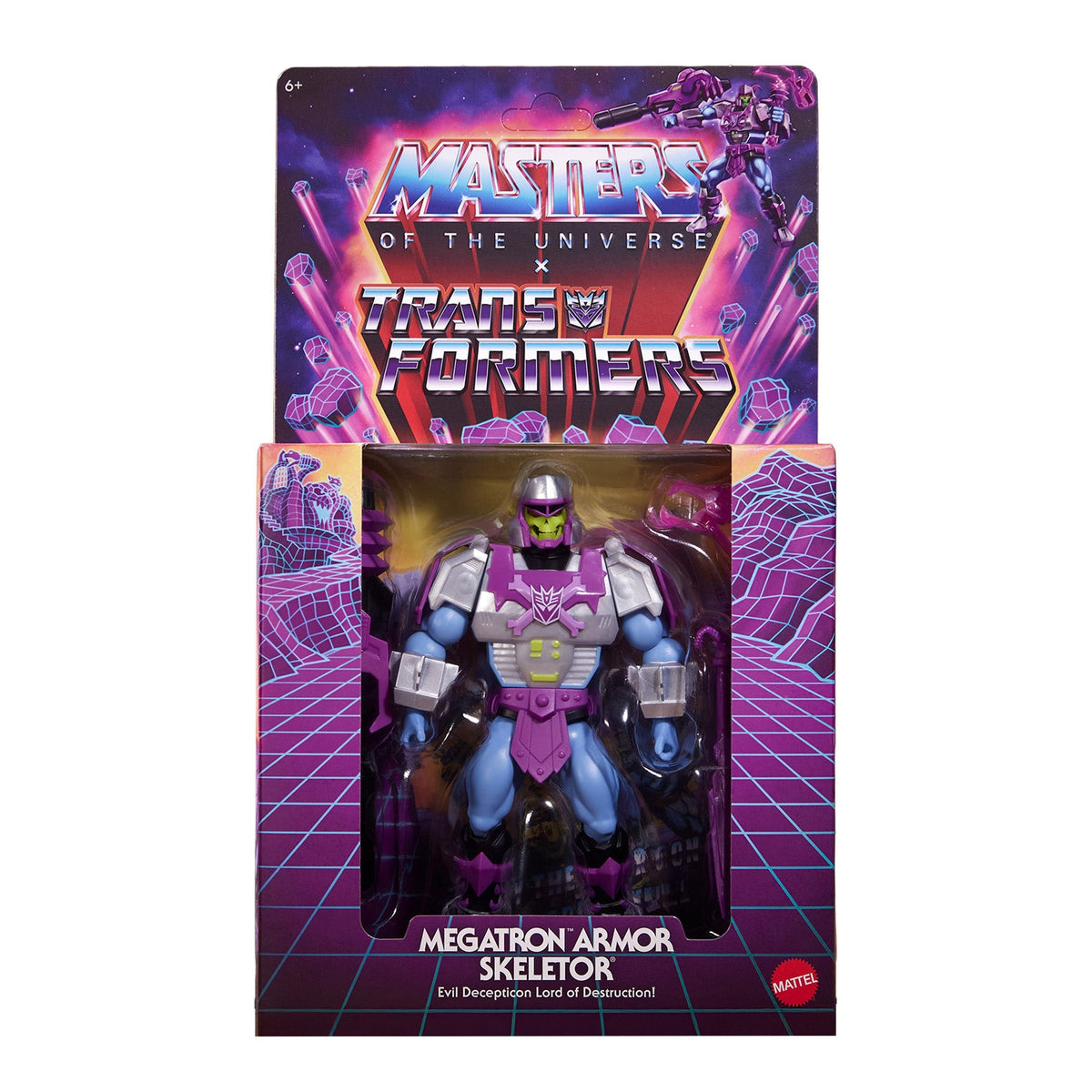 Masters of the Universe x Transformers Megatron Armor Skeletor Action Figure