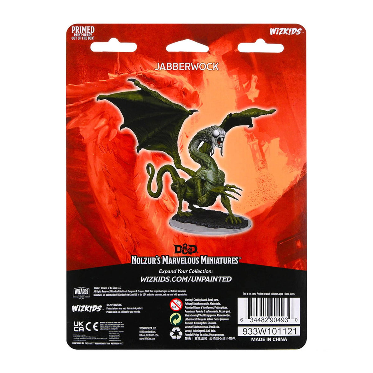 D&D Nolzurs Marvelous Unpainted Miniatures | Jabberwock