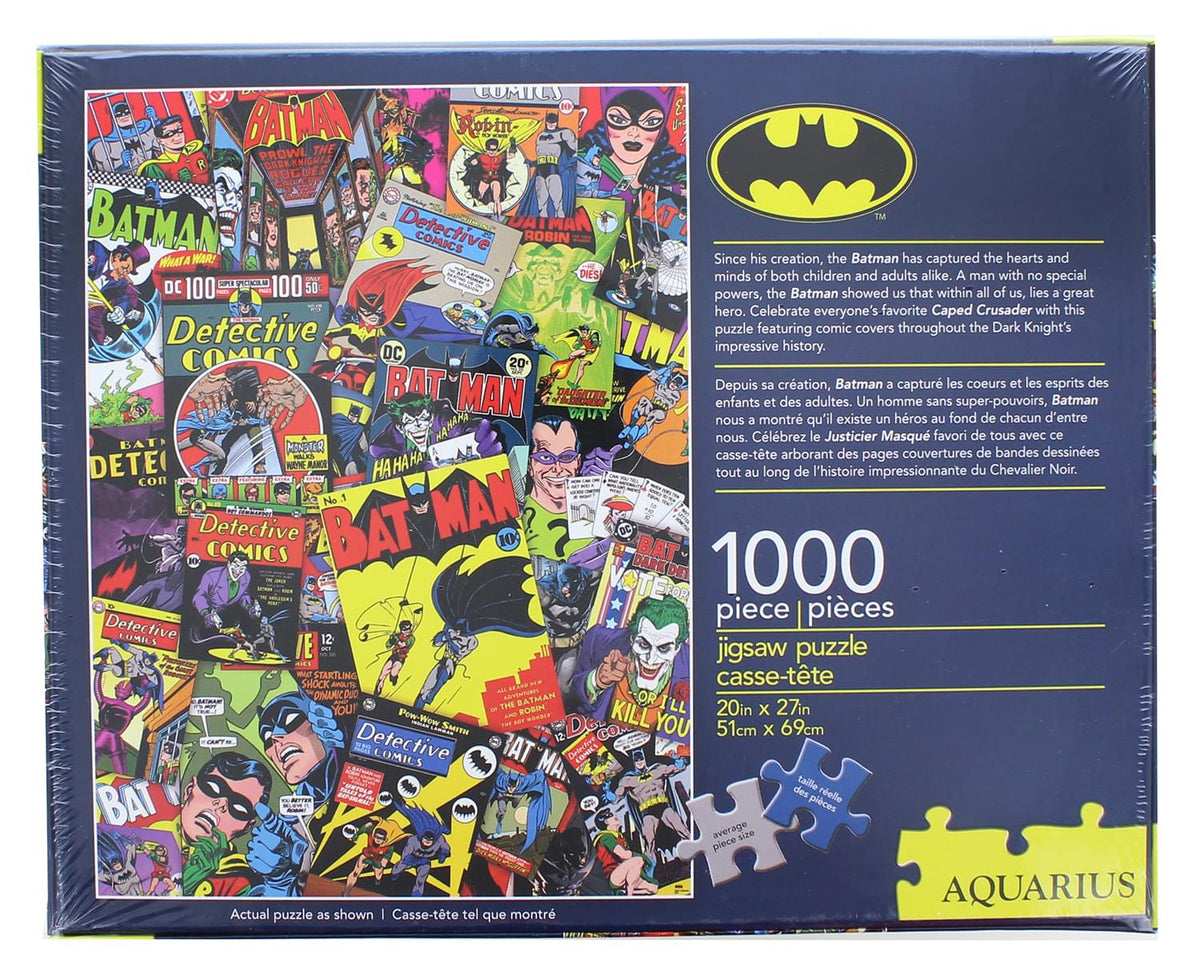 DC Comics Batman Comic Collage 1000 Piece Jigsaw Puzzle