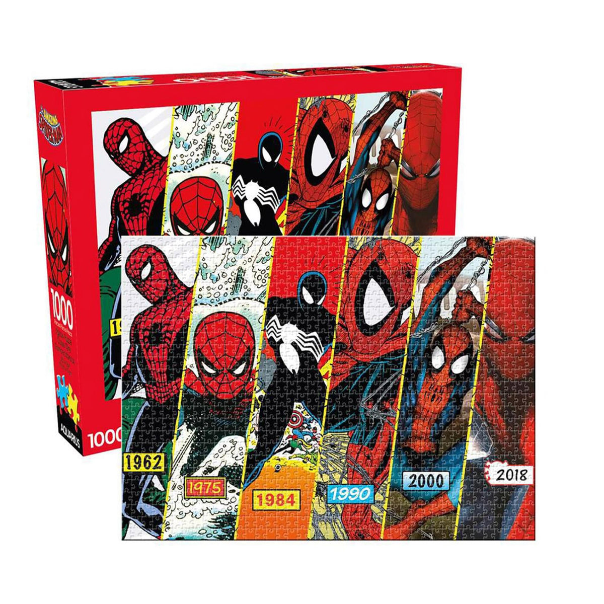 Marvel Spider-Man Timeline 1000 Piece Jigsaw Puzzle