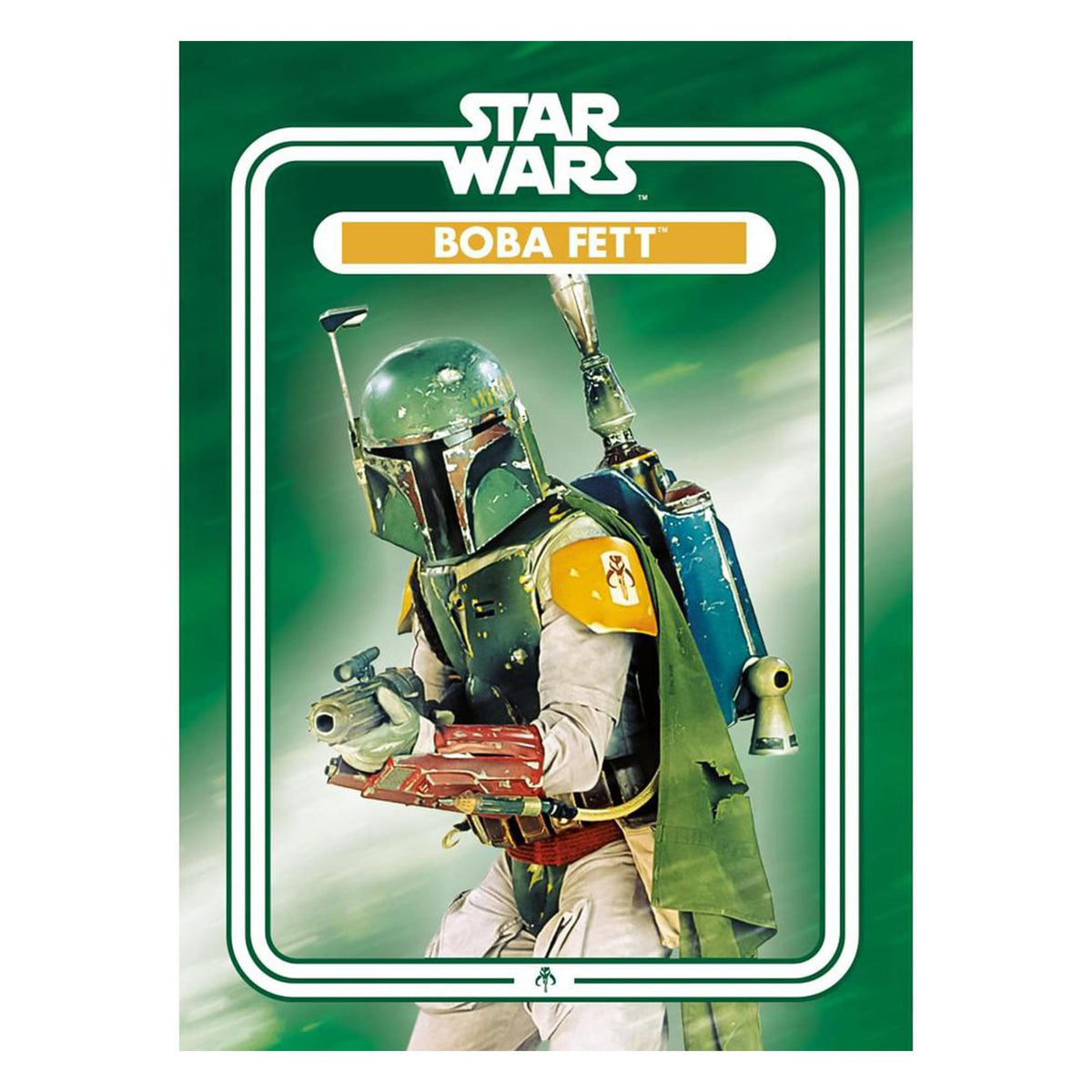Star Wars Boba Fett 2.5 x 3.5 Inch Flat Magnet