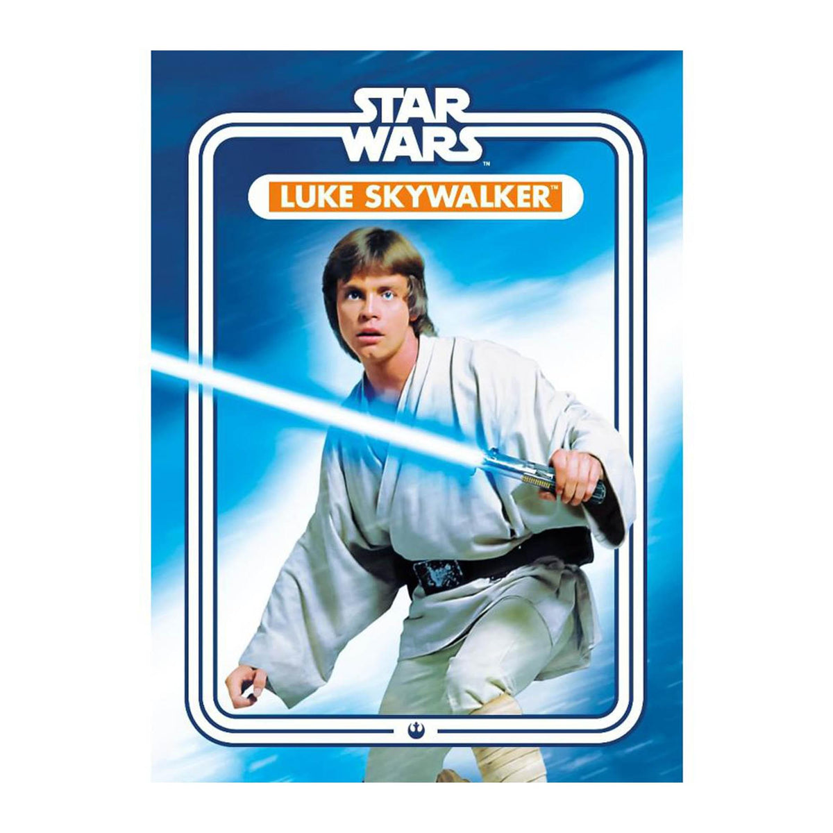 Star Wars Luke Skywalker 2.5 x 3.5 Inch Flat Magnet