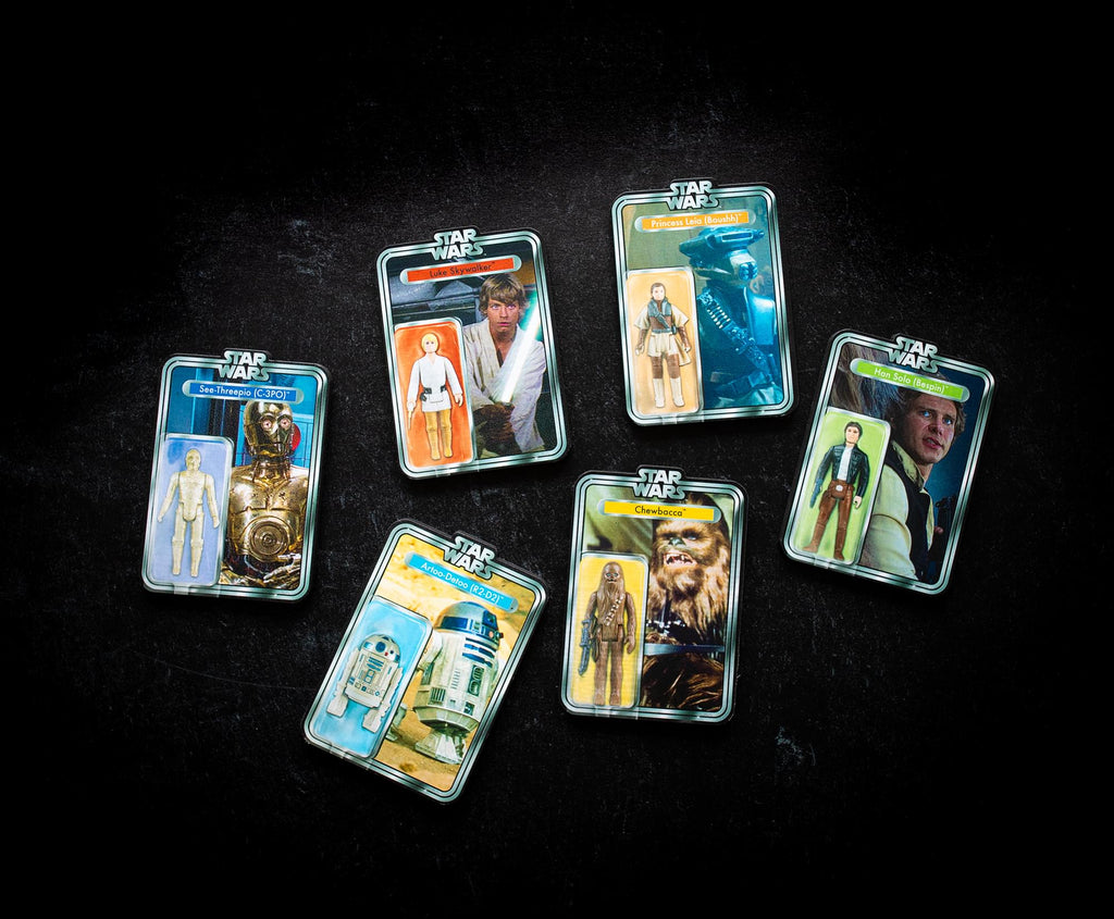 Star Wars Luke Skywalker Action Figure Funky Chunky Magnet | Toynk Exclusive
