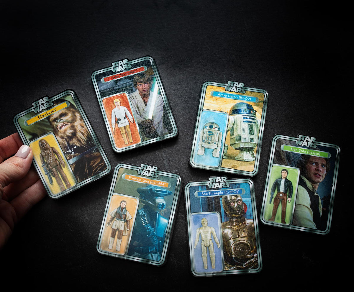 Star Wars Luke Skywalker Action Figure Funky Chunky Magnet | Toynk Exclusive