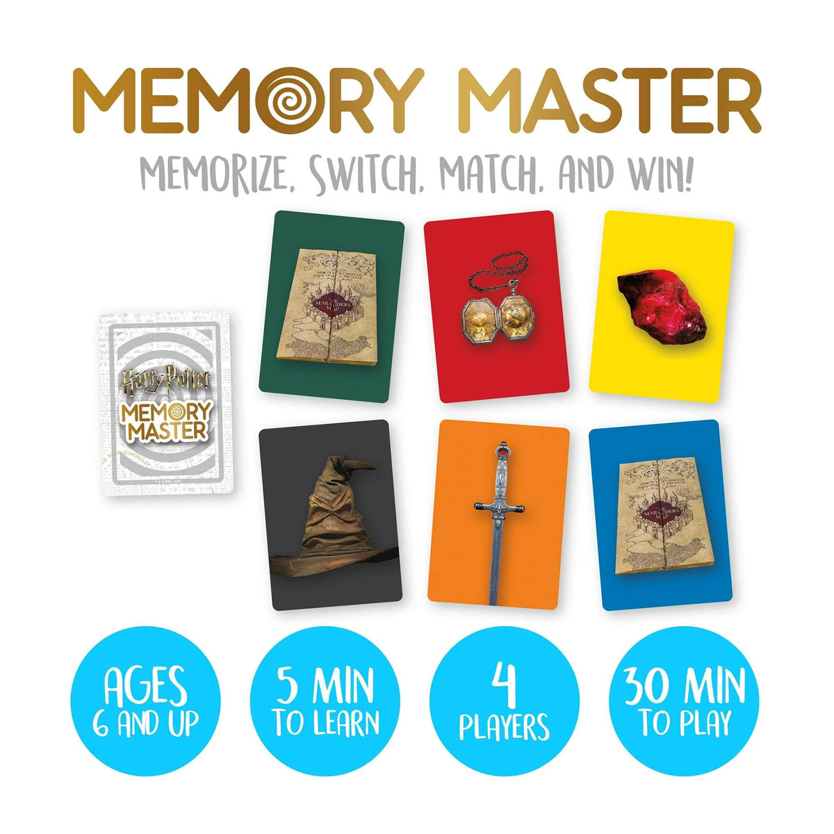 Harry Potter Memory Master Game