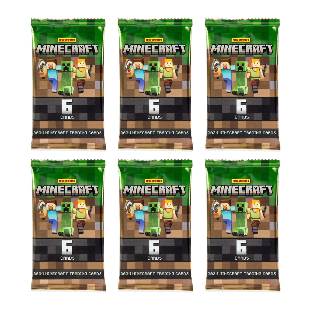 Minecraft 2024 Panini Blaster Box | 6 Packs