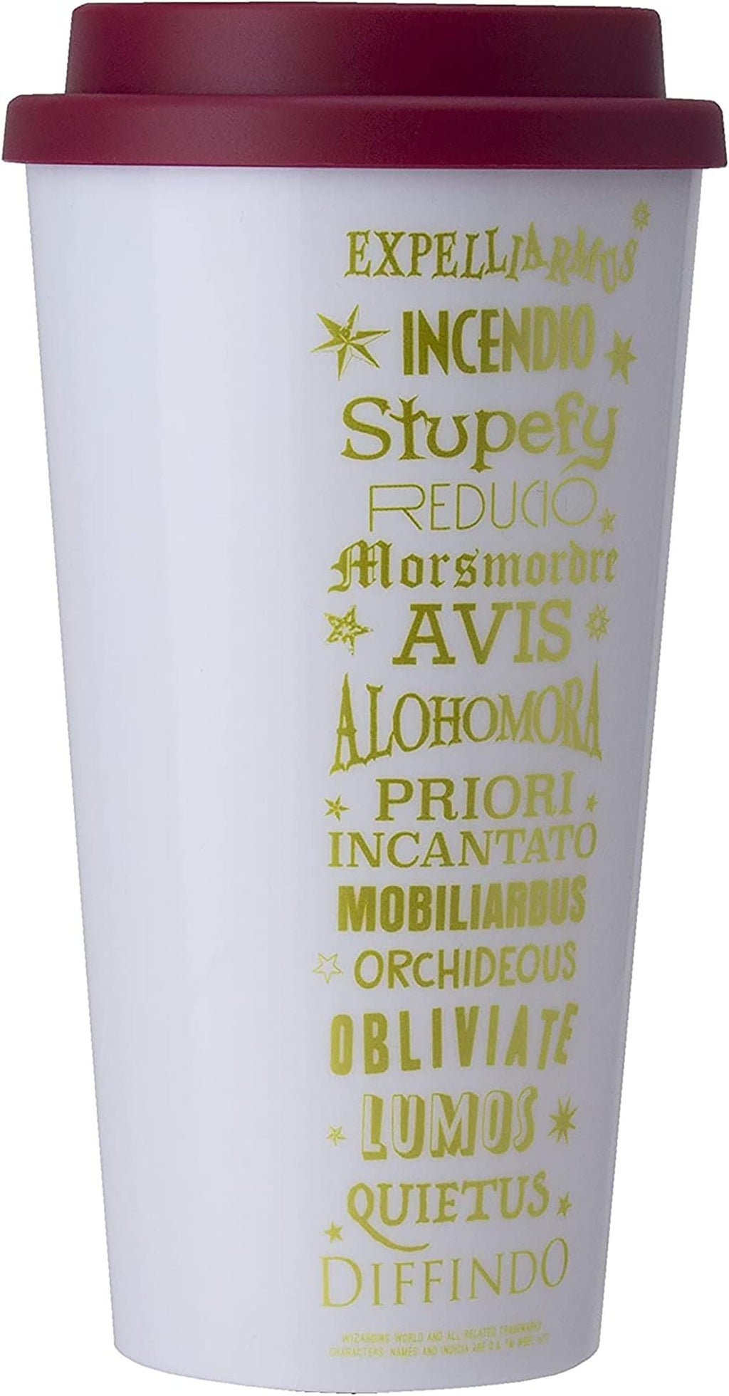 Harry Potter Spells 15 Ounce Plastic Travel Mug