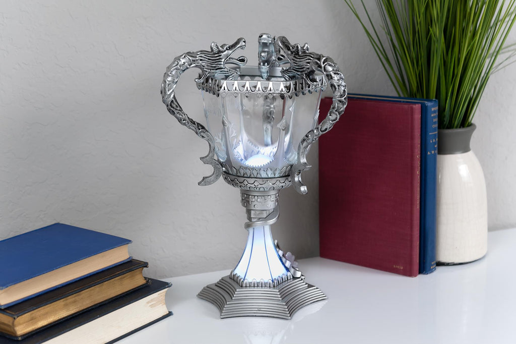 Harry Potter Triwizard Cup Battery Operated Mood Light | 13-Inch Tall LED Lamp