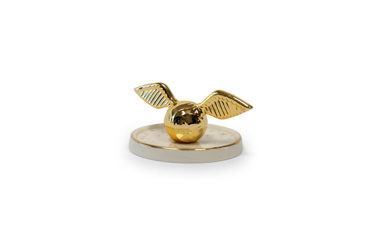 Harry Potter Golden Snitch Ceramic Trinket Tray | 4 Inches