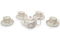 Harry Potter Marauders Map 10-Piece Porcelain Tea Set