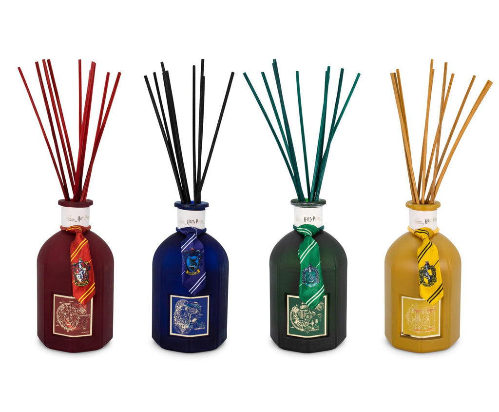 Harry Potter Hogwarts House 4-Piece Premium Reed Diffuser Set