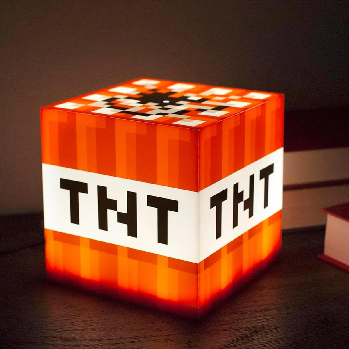 Minecraft 2-Piece Light Bundle | TNT Block Mood Light & Torch LED Lamp