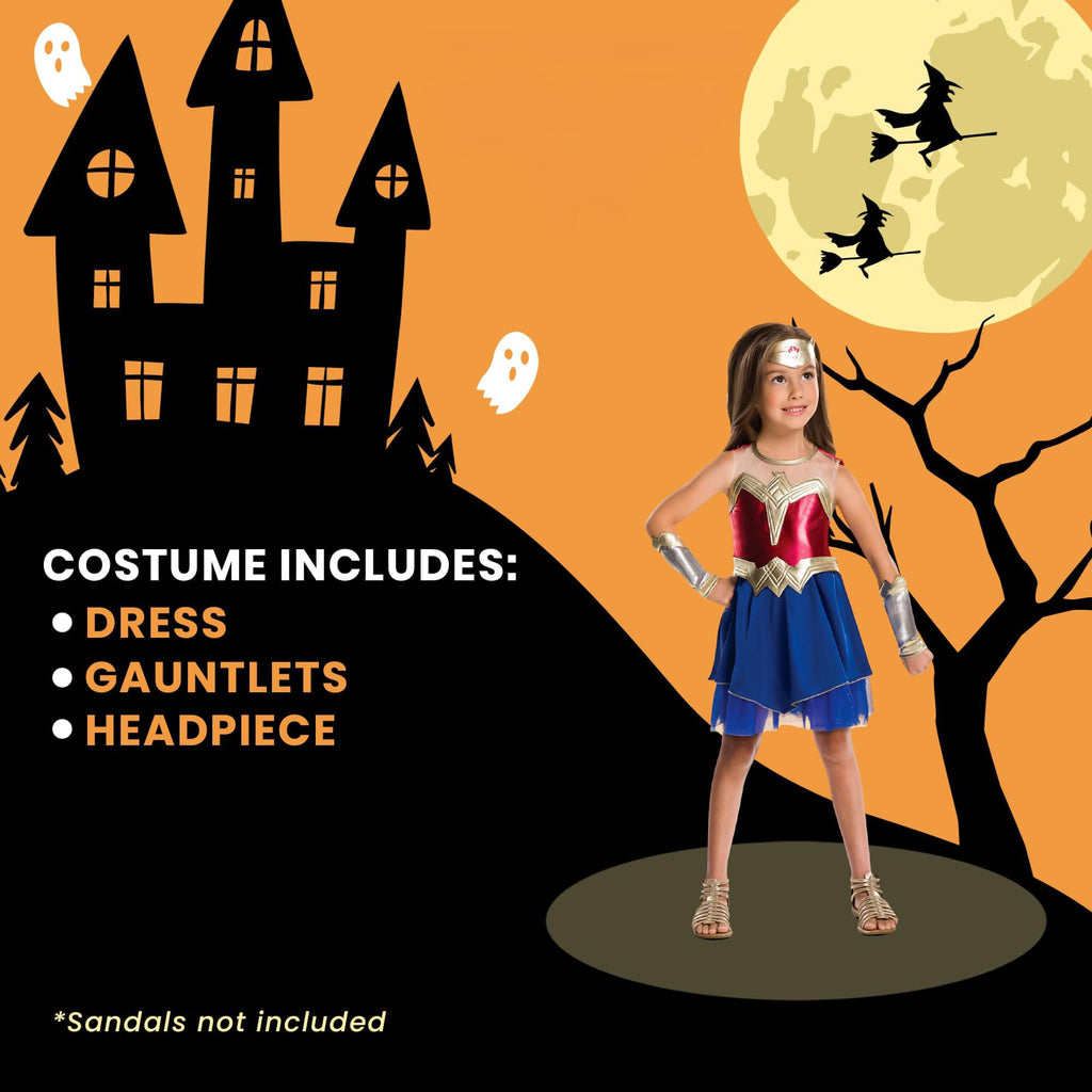 DC Dawn Of Justice Wonder Woman Child Costume