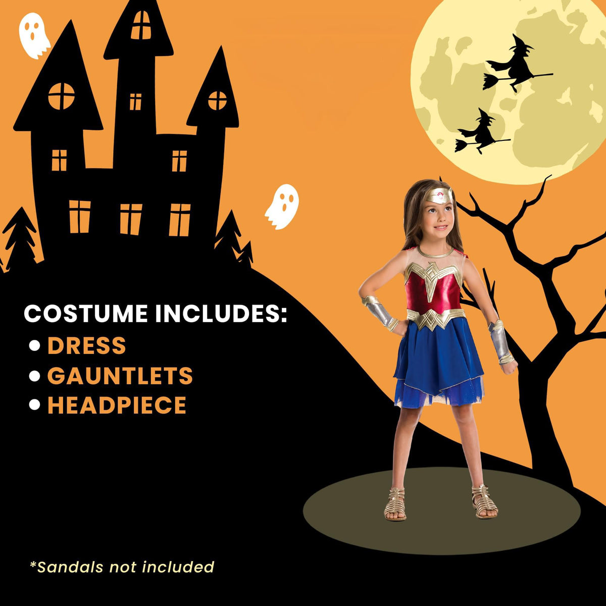 DC Dawn Of Justice Wonder Woman Child Costume