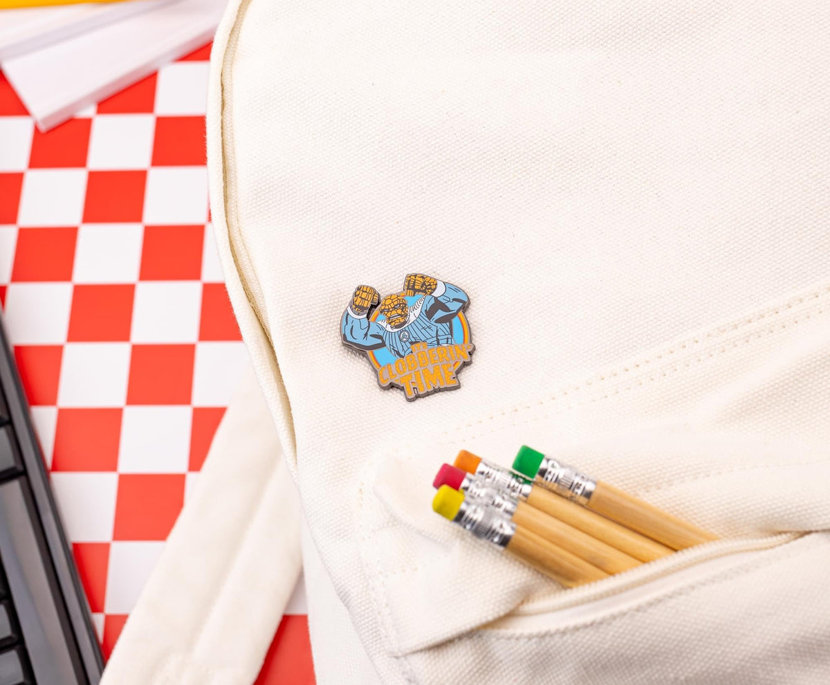 Marvel Studios The Fantastic Four: First Steps "It's Clobberin' Time" Enamel Pin