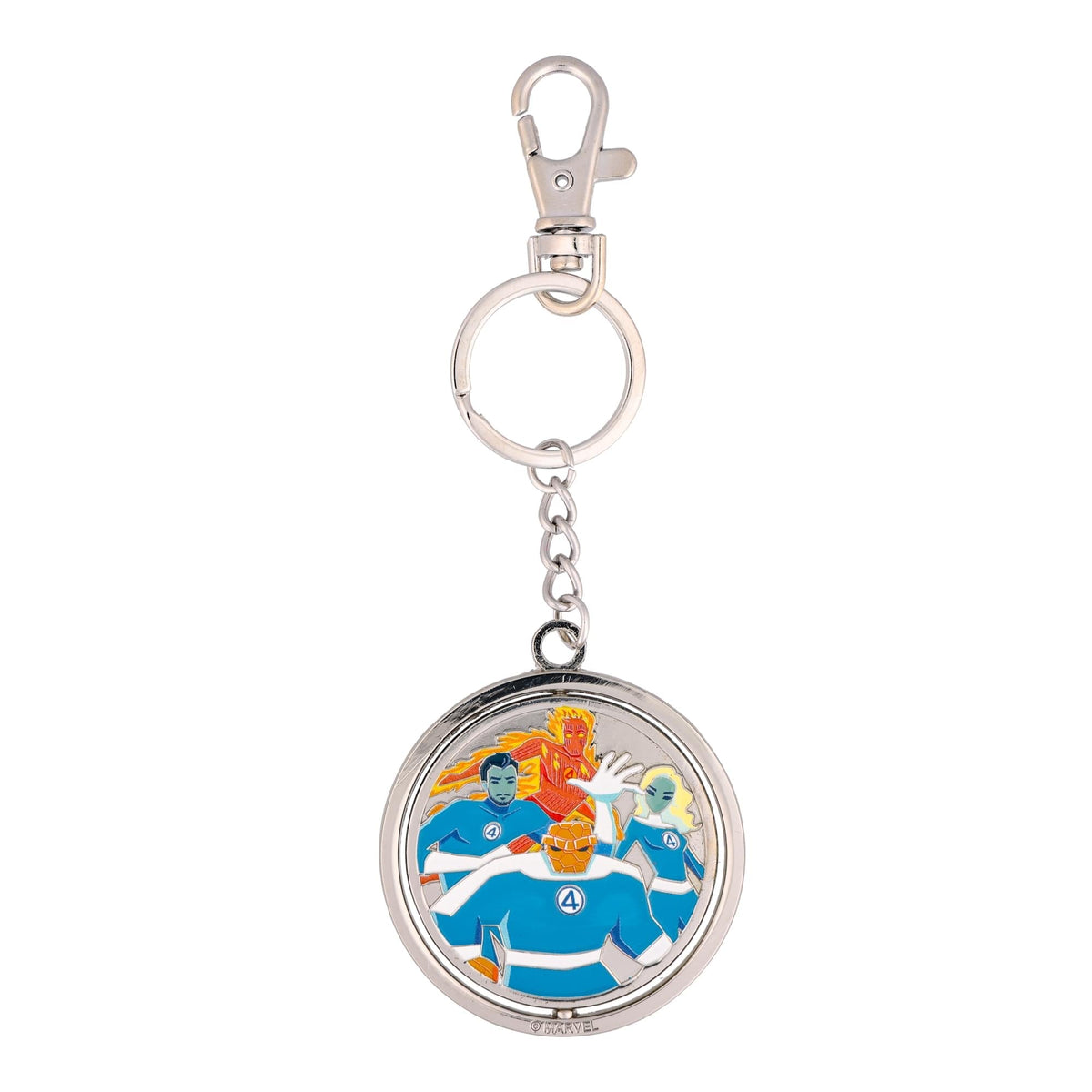Marvel Studios The Fantastic Four: First Steps Spinning Enamel Keychain