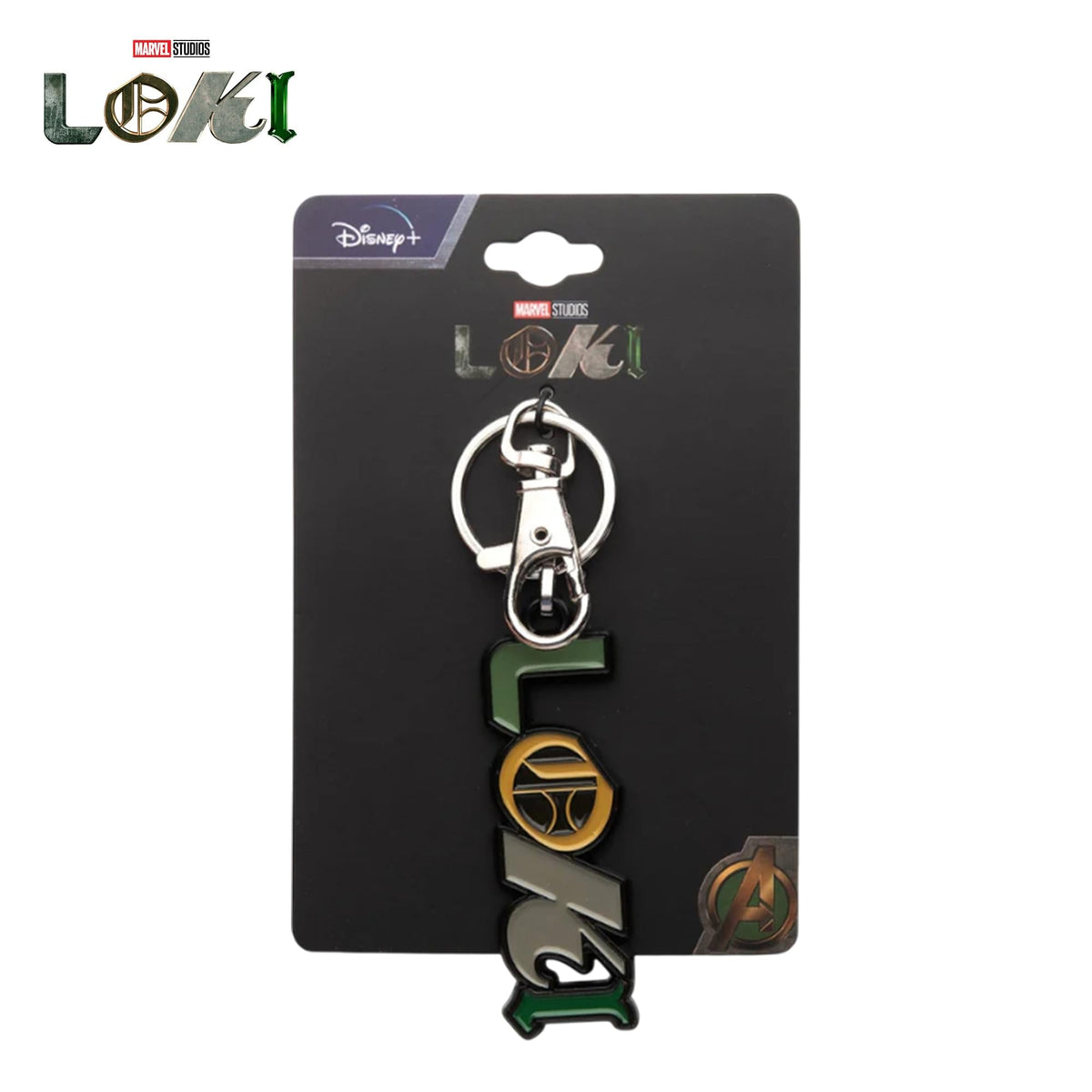 Marvel Loki Series Logo Enamel Keychain