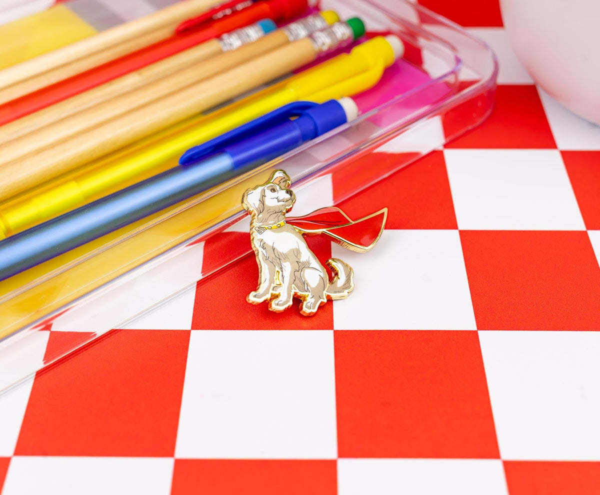 DC Studios Superman Krypto The Superdog Enamel Pin