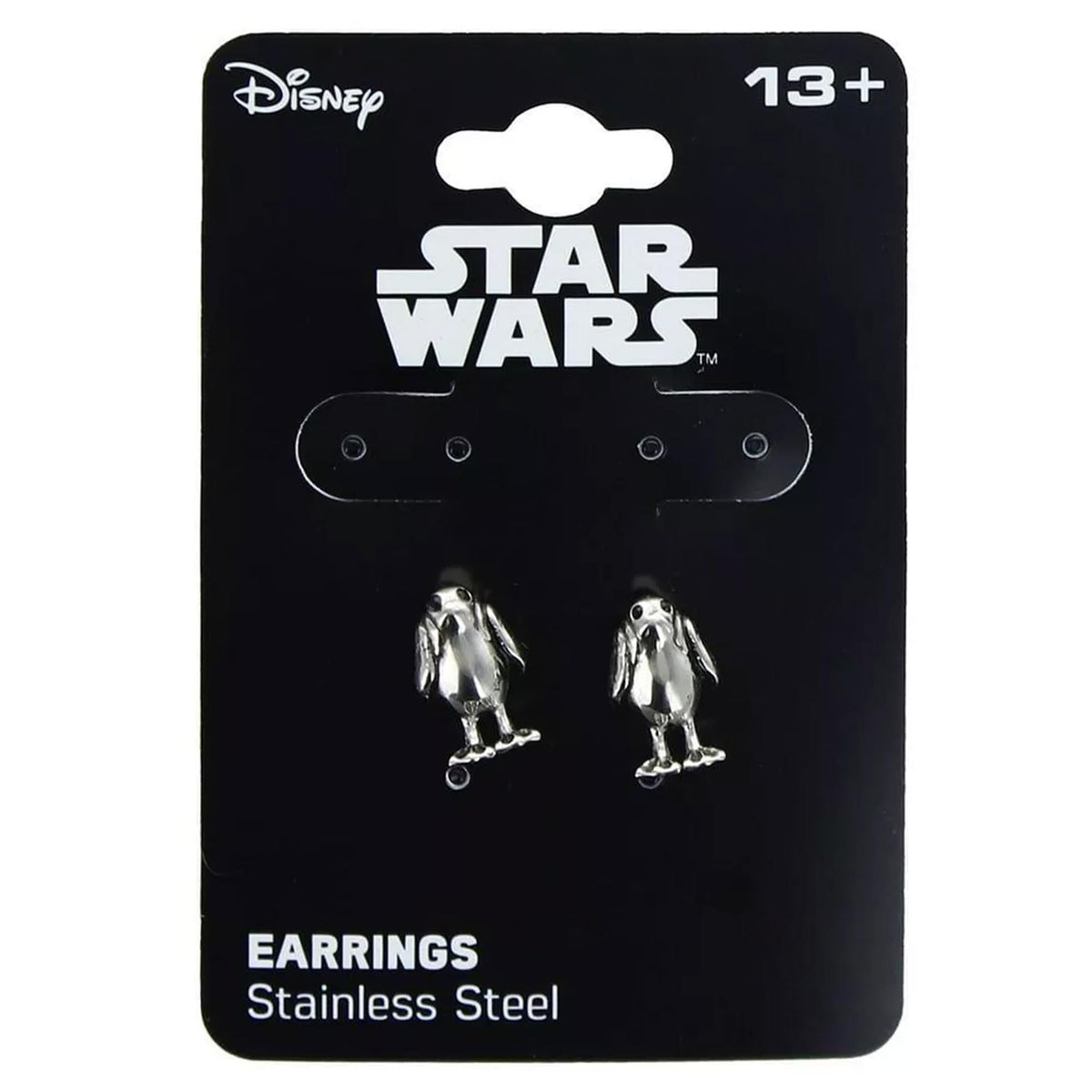 Star Wars: The Last Jedi Porg 3D Stainless Steel Stud Earrings