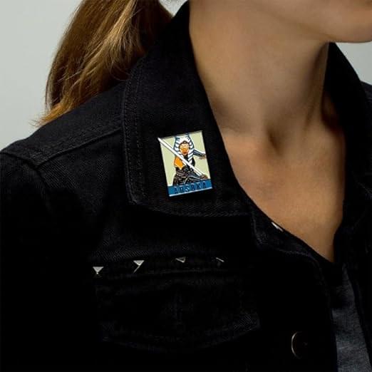 Star Wars Ahsoka Enamel Card Pin