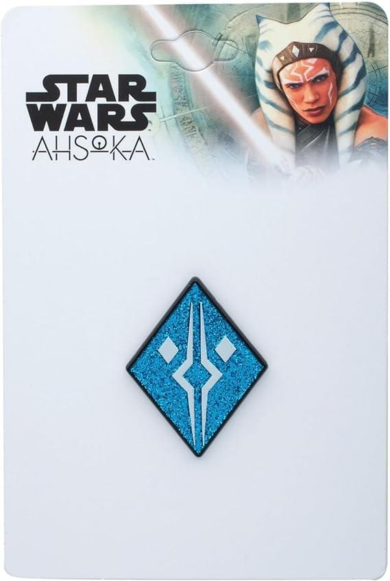 Star Wars Ahsoka Logo Enamel Glitter Pin