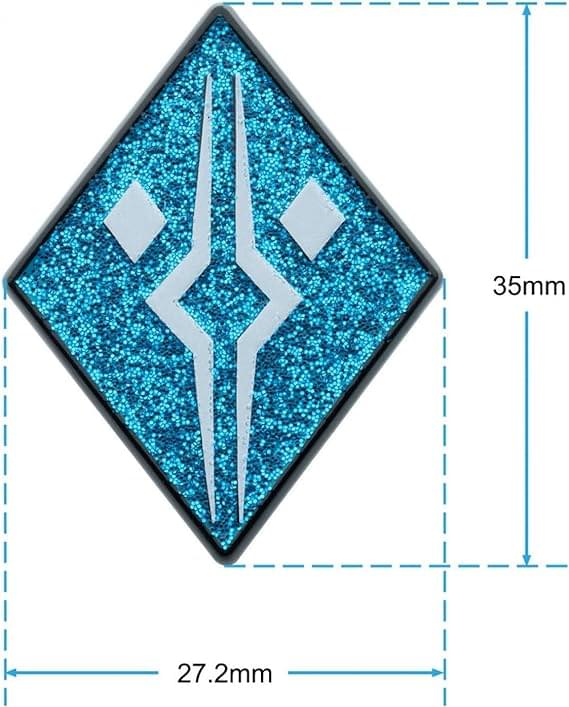 Star Wars Ahsoka Logo Enamel Glitter Pin