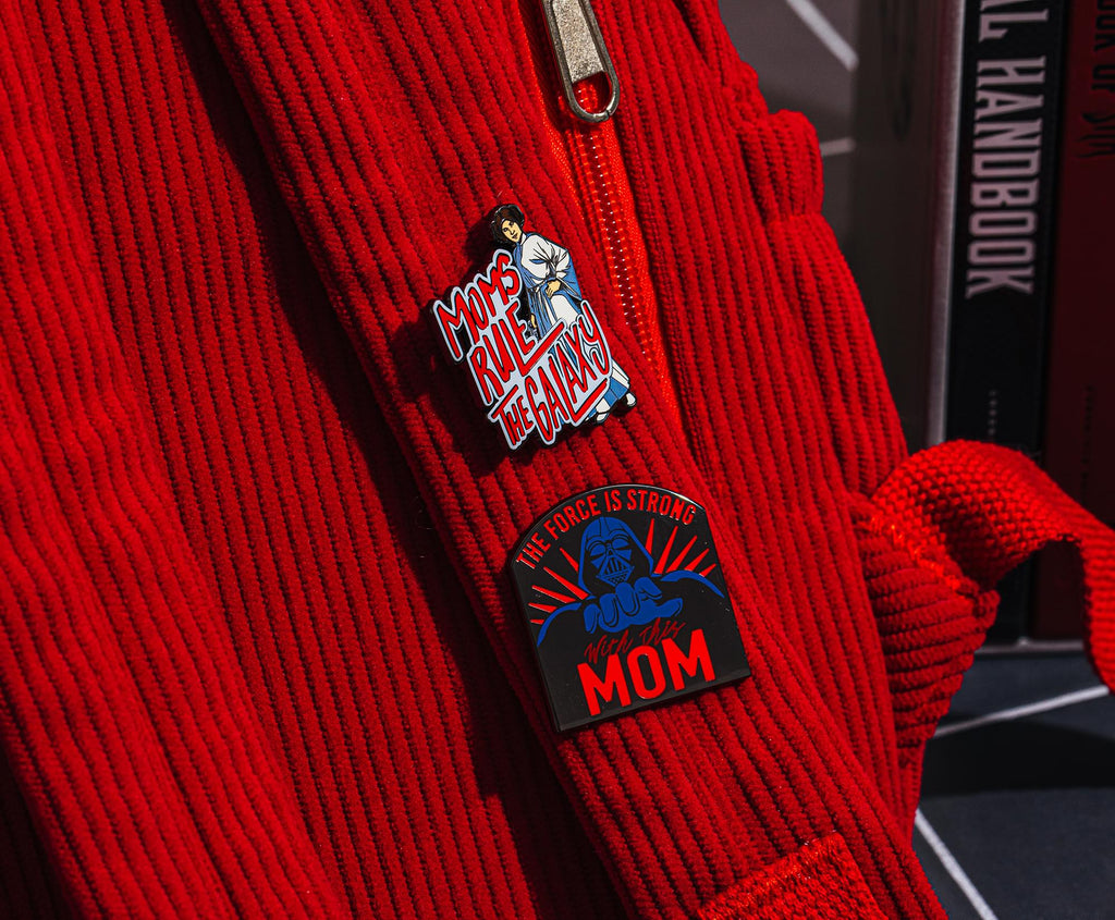 Star Wars Princess Leia "Moms Rule The Galaxy" Enamel Pin