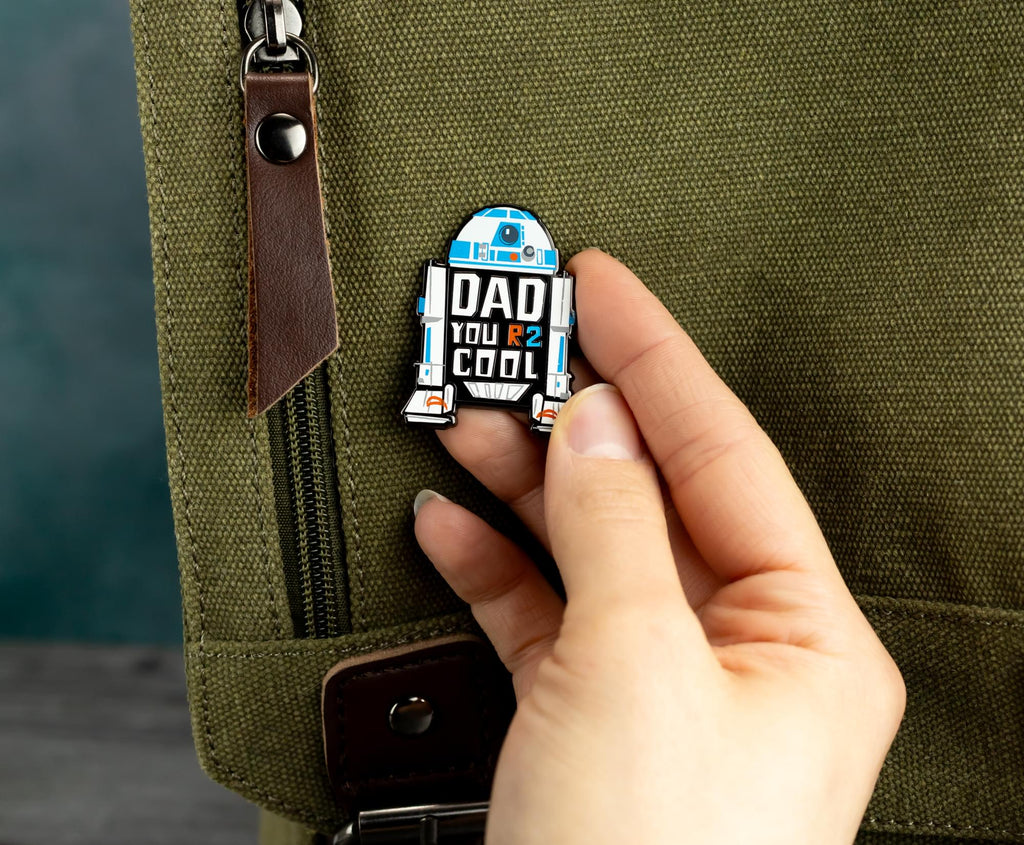 Star Wars R2-D2 "Dad You R2 Cool" Father's Day Enamel Pin