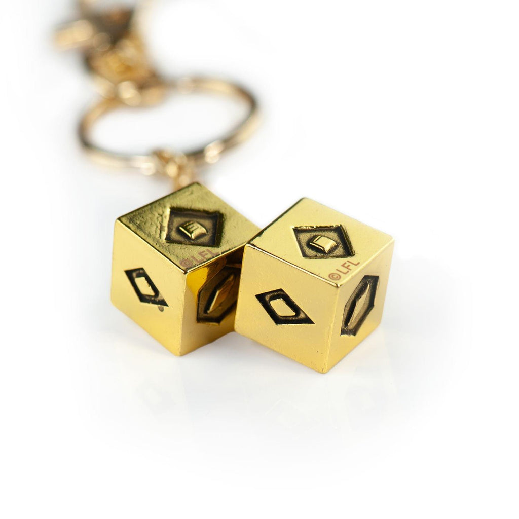 Star Wars Han Solo Lucky Sabacc Dice Keychain