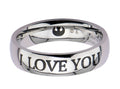 Star Wars I Love You Stainless Steel Unisex Ring