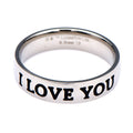 Star Wars I Love You/ I Know Stainless Steel Ring
