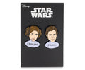 Star Wars Han Solo & Princess Leia Collector Pins | I Love You, I Know Pin Set