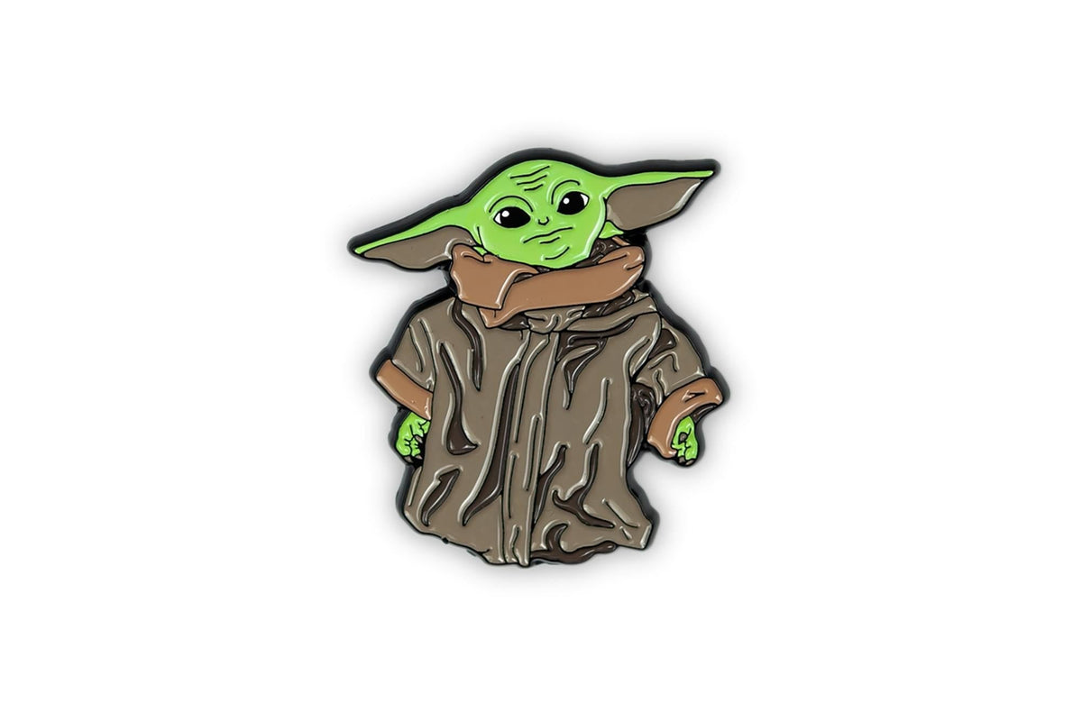 Star Wars: The Mandalorian The Child Collector Pin | Curious Baby Yoda Standing