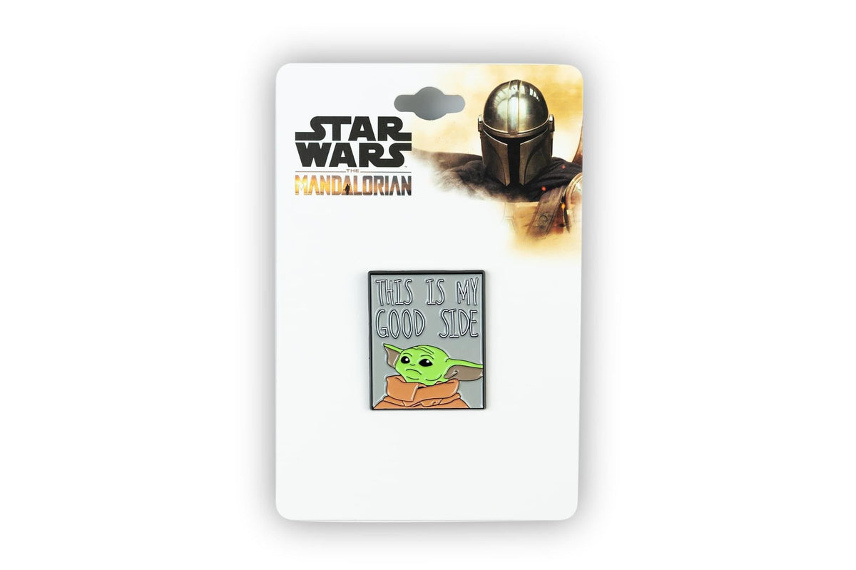 Star Wars Mandalorian The Child Baby Yoda Collector Pin | This Is My Good Side