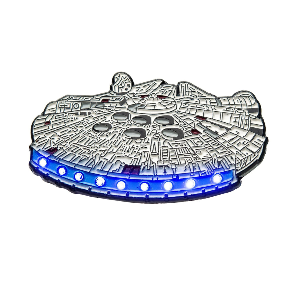 Star Wars Millennium Falcon Light Up Enamel Pin