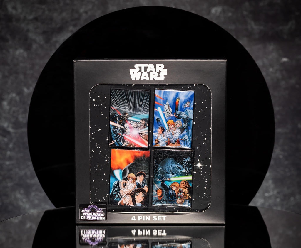 Star Wars Original Trilogy 4-Piece Enamel Pin Set | SWC 2025 Exclusive