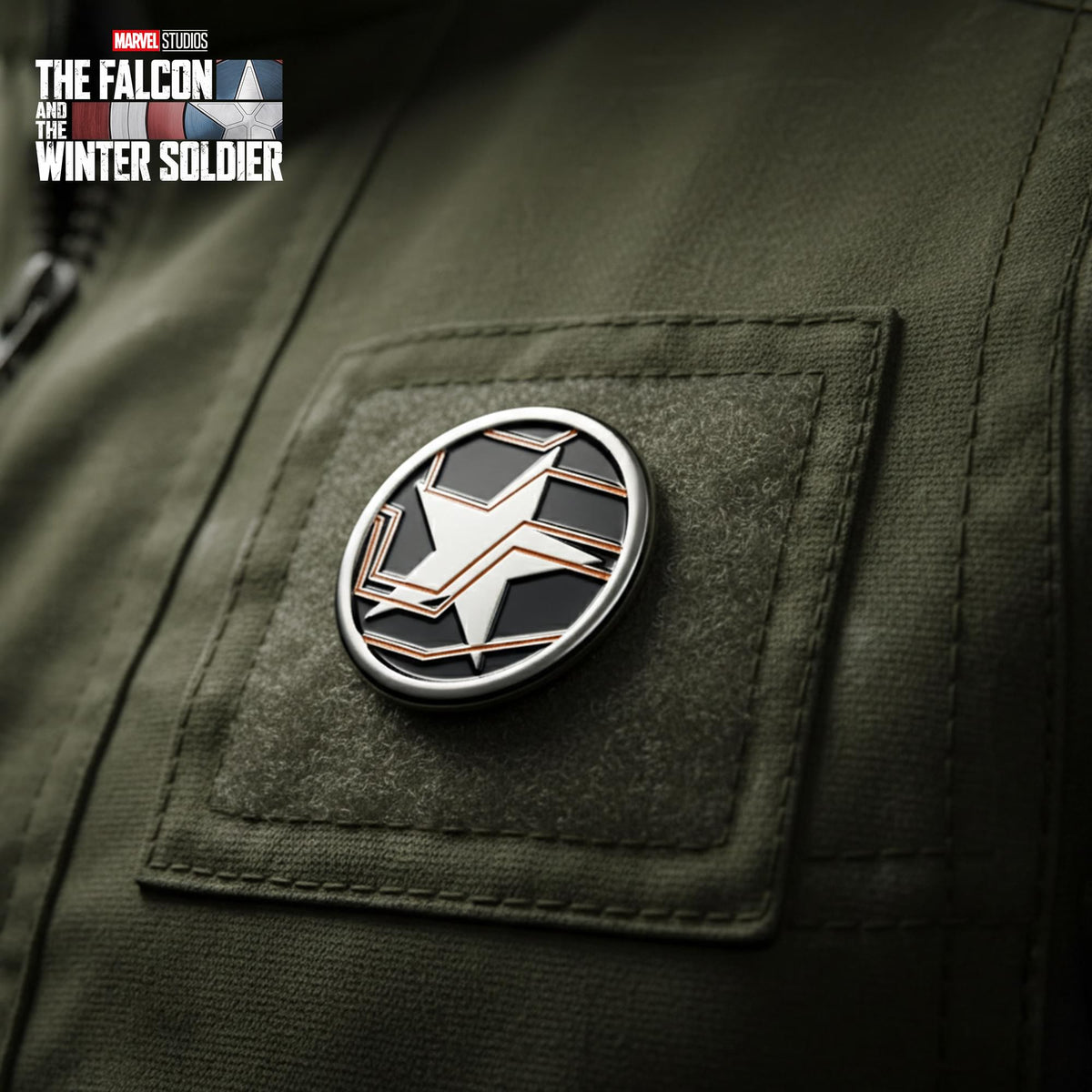 Marvel The Winter Soldier Symbol Enamel Collector Pin