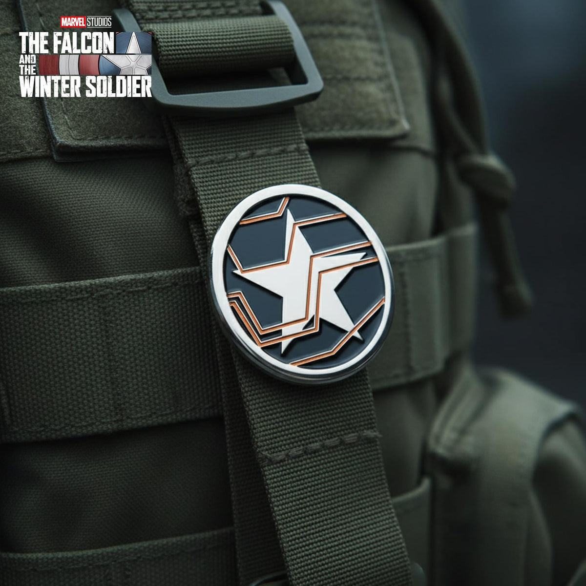 Marvel The Winter Soldier Symbol Enamel Collector Pin