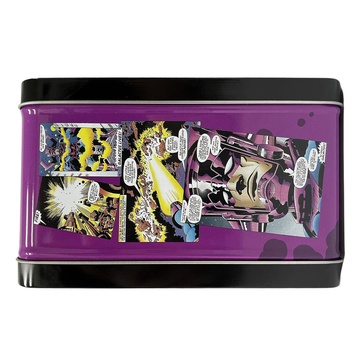 Tin Titans Marvel Galactus Retro Metal Lunchbox and Water Bottle