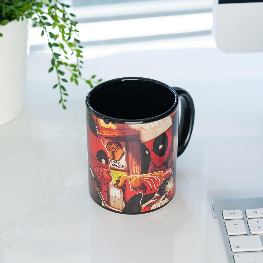 Dead Pool Costume | Dead Pool Atomic Changa Ceramic Coffee Mug | 12 oz