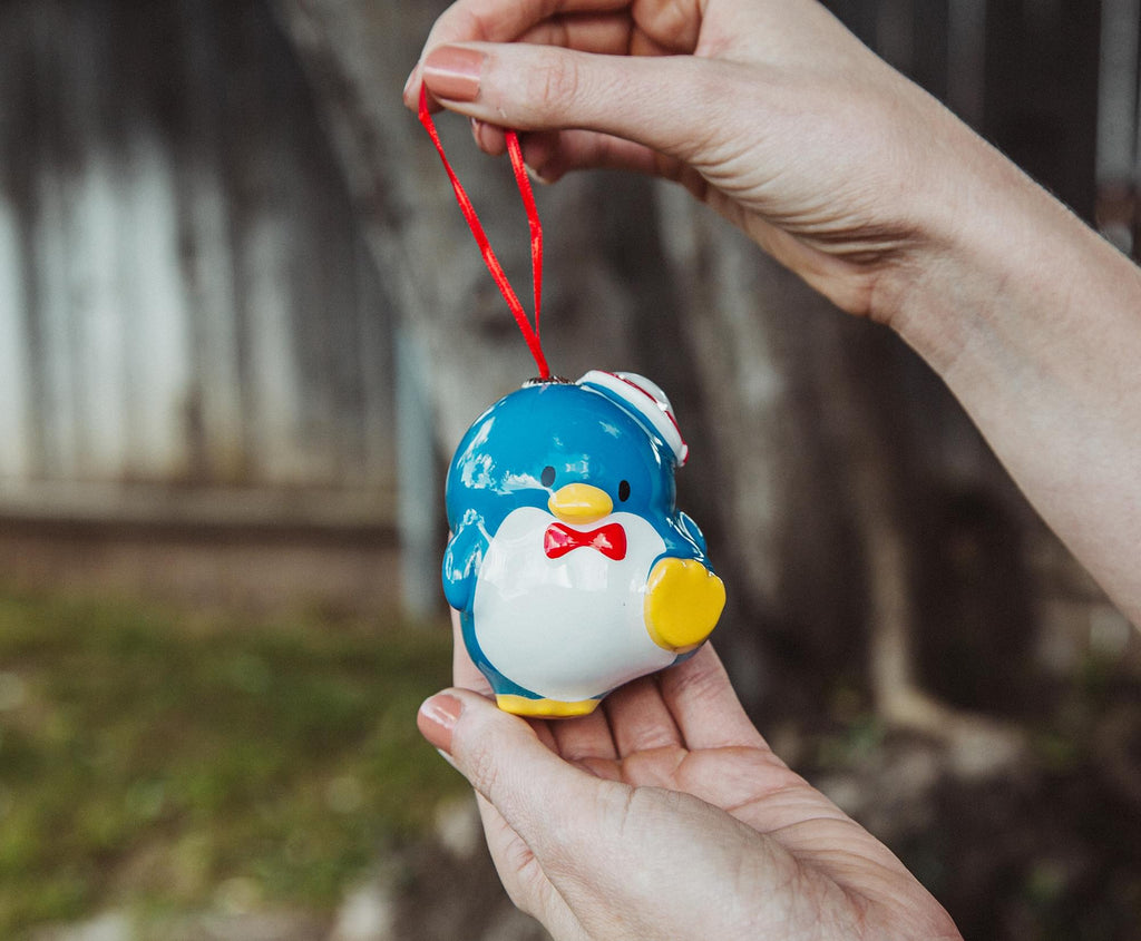 Sanrio Tuxedosam 4-Inch Shatterproof Decoupage Ornament