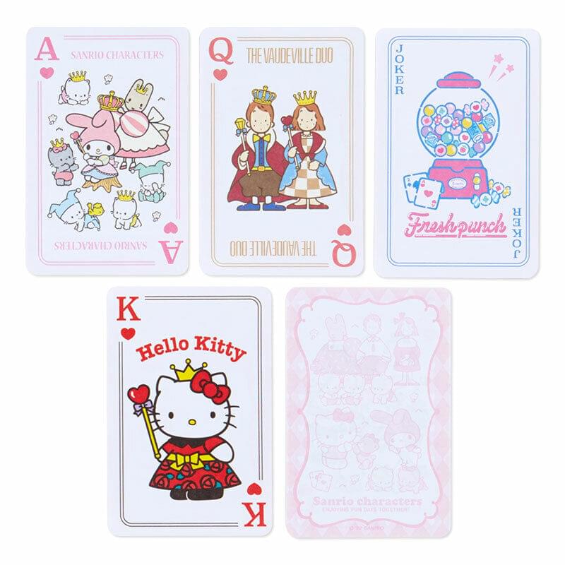 Sanrio Characters Playing Card-Style Notepad