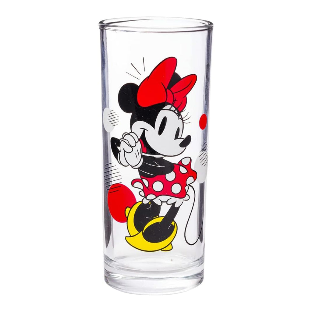 Disney Minnie Mouse 10-Ounce Glass Tumblers | Set Of 4
