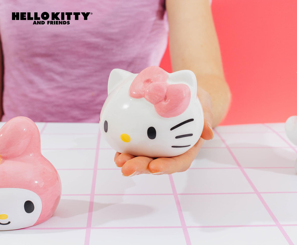 Sanrio Hello Kitty and My Melody Ceramic Salt and Pepper Shaker Set
