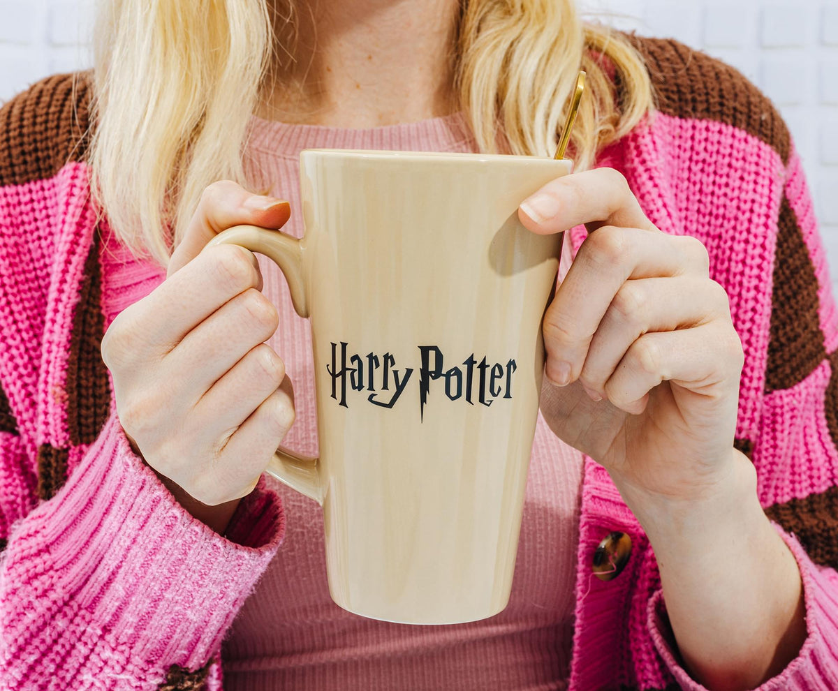 Harry Potter "Let The Match Begin" Ceramic Latte Mug | Holds 16 Ounces