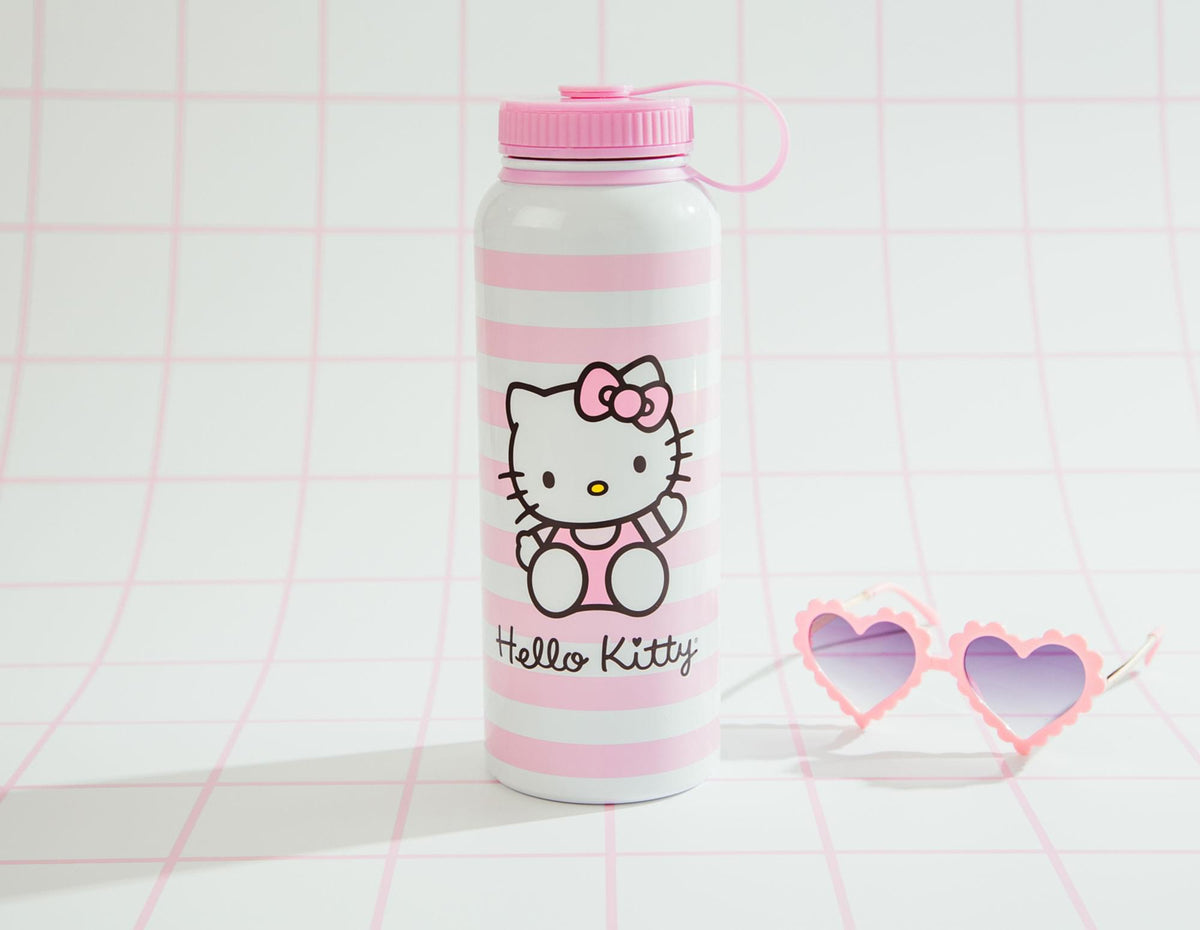 Sanrio Hello Kitty Pink Stainless Steel Water Bottle | Holds 42 Ounces