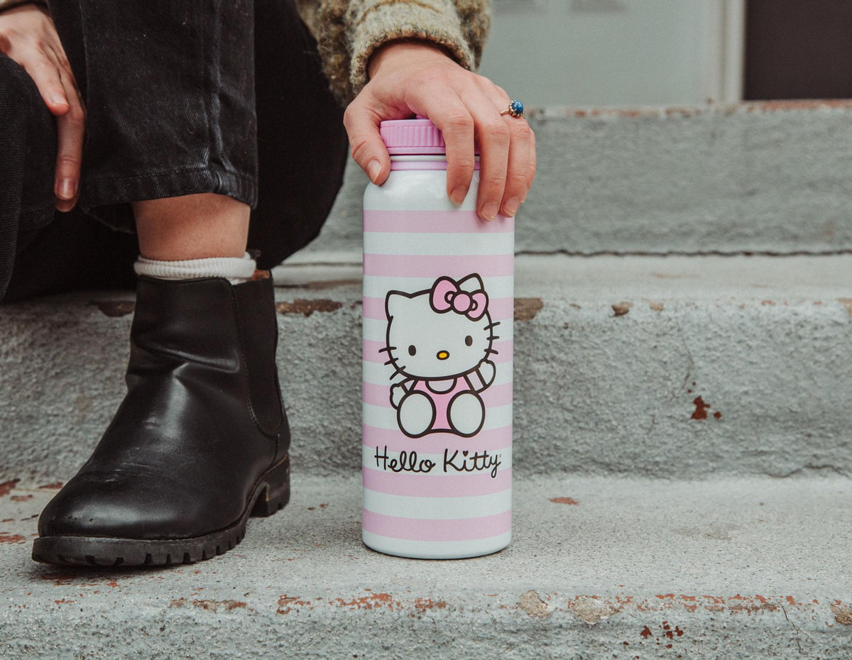 Sanrio Hello Kitty Pink Stainless Steel Water Bottle | Holds 42 Ounces