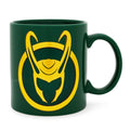 Marvel Studios Loki Foil Embossed Ceramic Mug | Holds 20 Ounces