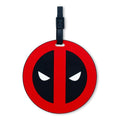 Marvel Comics Deadpool Logo Travel Luggage Tag With Suitcase ID Card Label