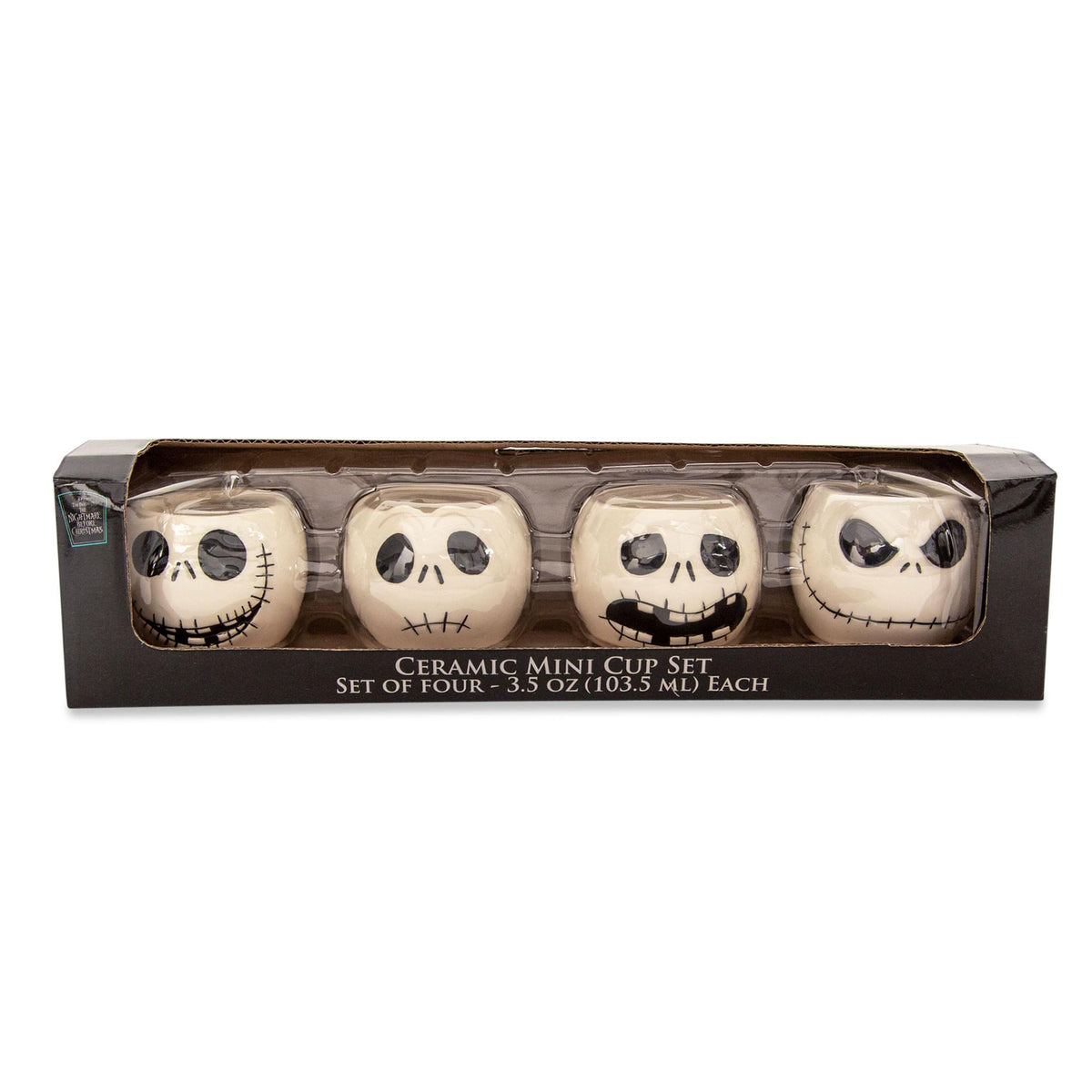 Disney The Nightmare Before Christmas Jack Faces Ceramic Mini Mug Set